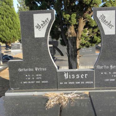 VISSER Gerhardus Petrus 1890-1975 &amp; Martha Hermina Elizabeth WINTER 1907-1976