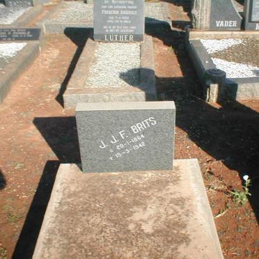 BRITS J.J.F. 1864-1942