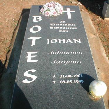 BOTES Johannes Jurgens 1962-1999