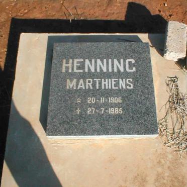 HENNING Marthiens 1906-1985