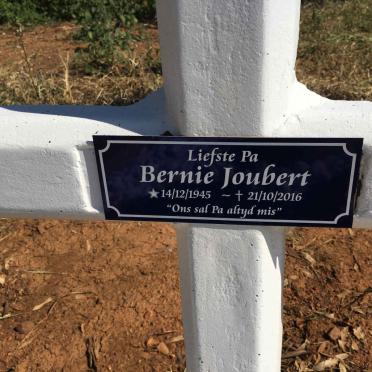 JOUBERT Bernie 1945-2016