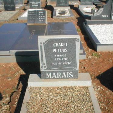 MARAIS Charel Petrus 1925-1992