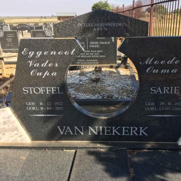NIEKERK Stoffel, van 1922-2002 &amp; Sarie 1925-2006