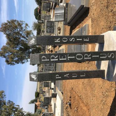 PRETORIUS Paul 1972-1991 :: PRETORIUS Kosie 1974-1991