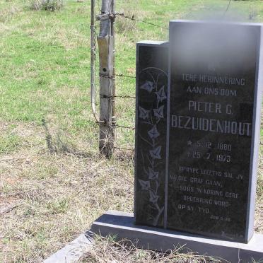 BEZUIDENHOUT Pieter C. 1880-1973