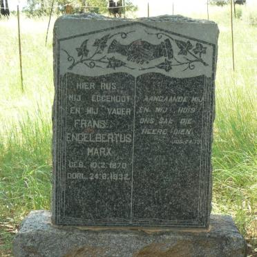 MARX Frans Engelbertus 1870-1932