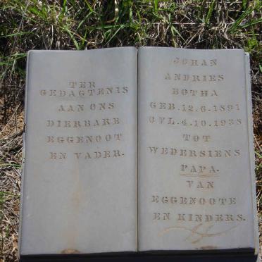 North West, DELAREYVILLE district, Broedersput, Broedersput 213_1, Handelshuis farm cemetery