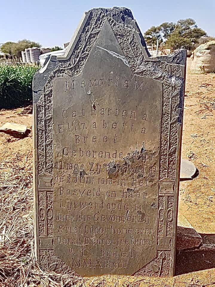 BREET Cathariena Elizabetta 1906-1916