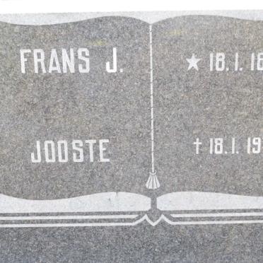 JOOSTE Frans J. 1887-1971