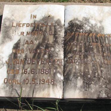 VENTER J., van de 1881-1948