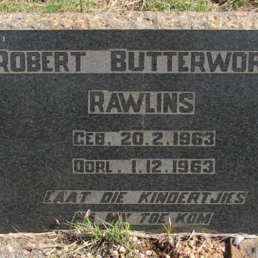 RAWLINS Robert Butterworth 1963-1963