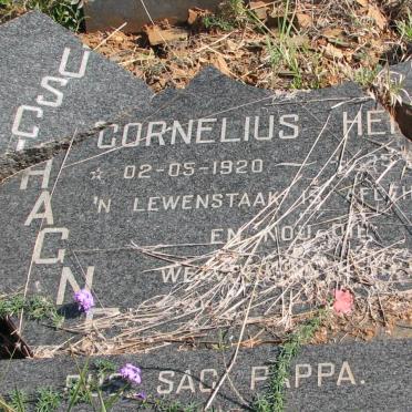 LABUSCHAGNE Cornelius Hendrik 1920-1984