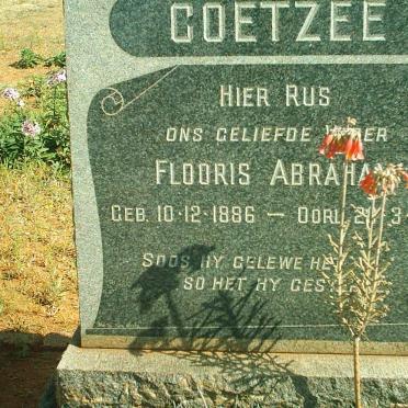 COETZEE Flooris Abraham 1886-1957
