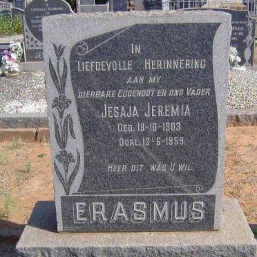 ERASMUS Jesaja Jeremia 1903-1959