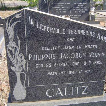 CALITZ Phillipus Jacobus 1937-1969