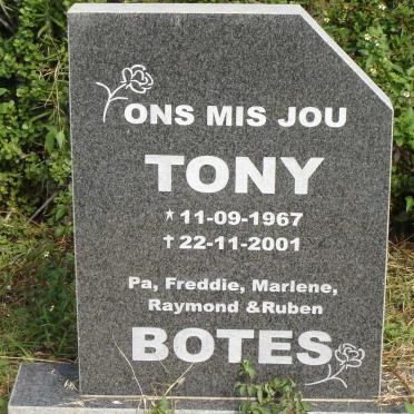 BOTES Tony 1967-2001