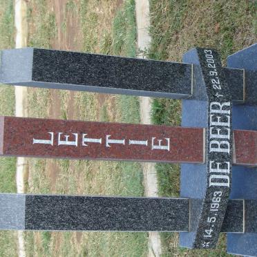 BEER Lettie, de 1963-2003