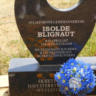 BLIGNAUT Isolde 1917-2008