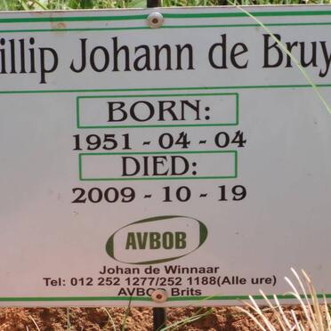 BRUYN Phillip Johann, de 1951-2009