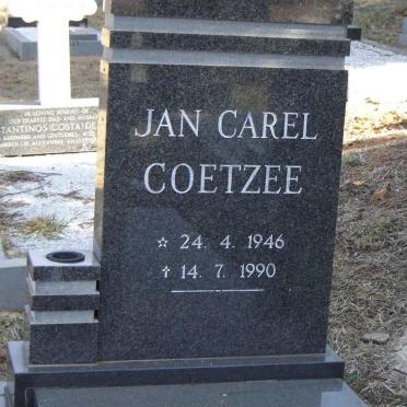 COETZEE Jan Carel 1946-1990