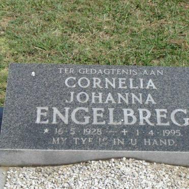 ENGELBRECHT Cornelia Johanna 1928-1995