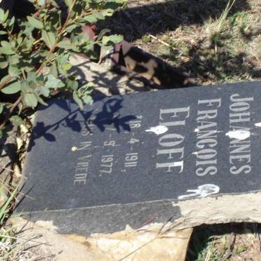 ELOFF Johannes Francois 1911-1977