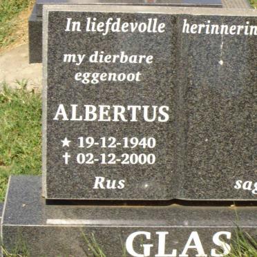 GLAS Albertus 1940-2000