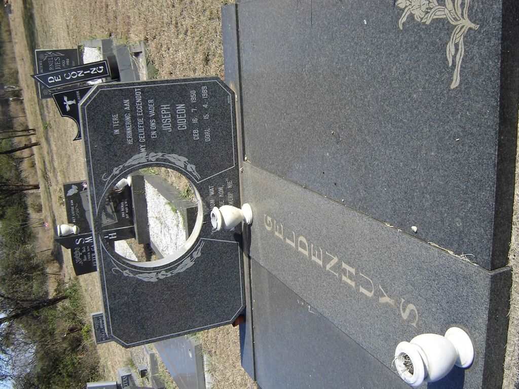 GELDENHUYS Joseph Gideon 1950-1989