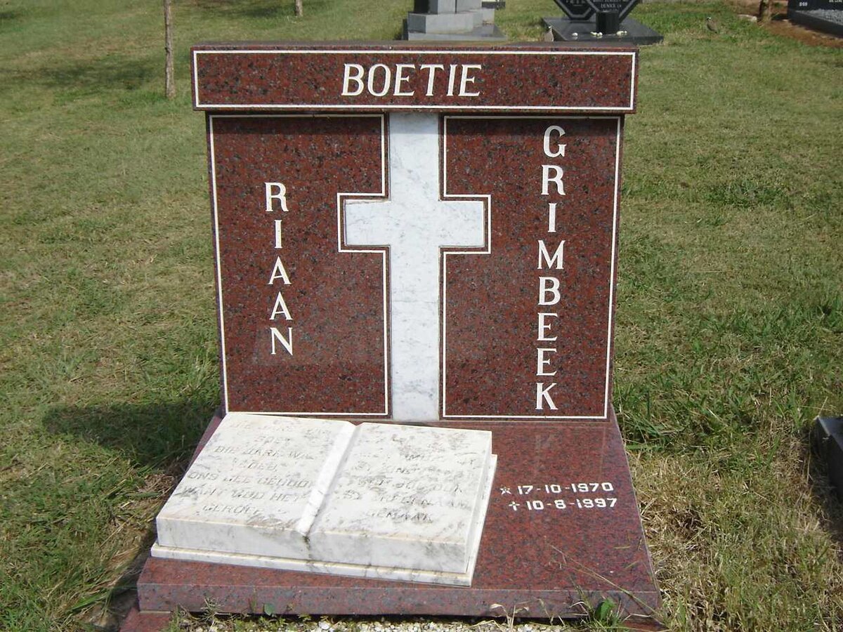 GRIMBEEK Riaan 1970-1997