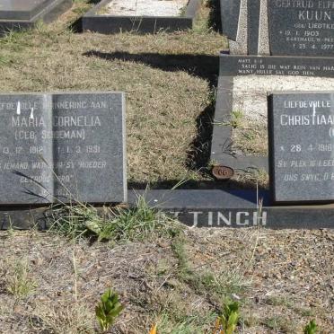 HATTINGH Christiaan Arnoldus 1916-1977 &amp; Maria Cornelia SCHOEMAN 1912-1981_1