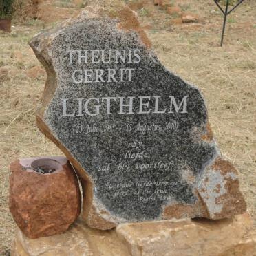 LIGTHELM Theunis Gerrit 1955-2010