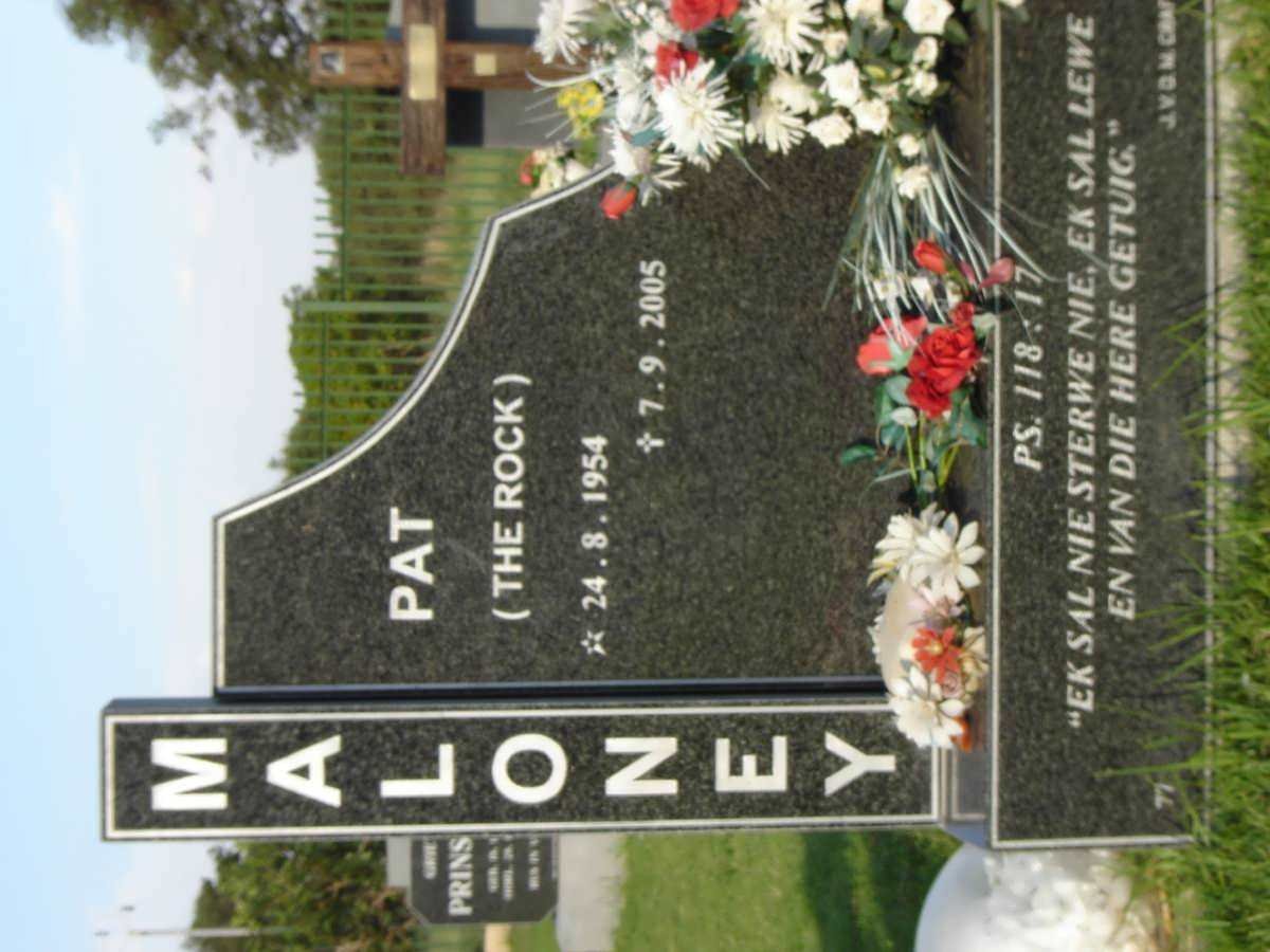 MALONEY Pat 1954-2005