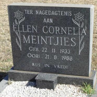 MEINTJIES Ellen Cornelia 1933-1988