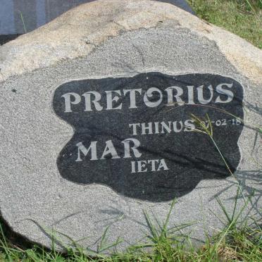 PRETORIUS Marthinus -1997 &amp; Marieta