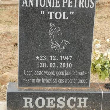 ROESCH Antonie Petrus 1947-2010