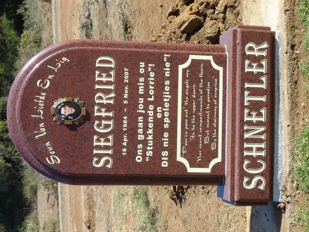 SCHNETLER Siegfried 1984-2007