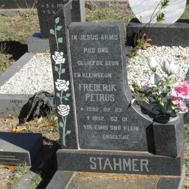 STAHMER Frederik Petus 1992-1992