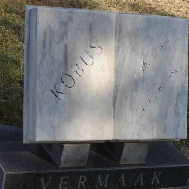 VERMAAK Kobus 1961-1981