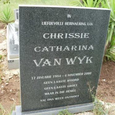 WYK Chrissie Catharina, van 1984-2000
