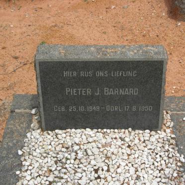 BARNARD Pieter J. 1949-1950