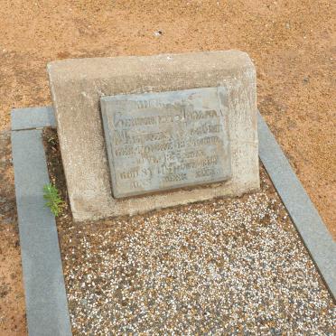 CORDIER Gertruida Johanna Martiena nee FOURIE 18?0-1915