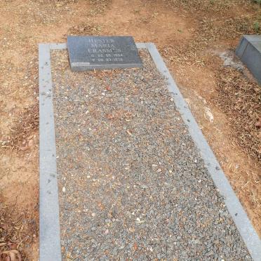 ERASMUS Hester Maria 1904-1976