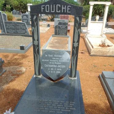 FOUCHÉ Catharina Jacoba 1928-1989