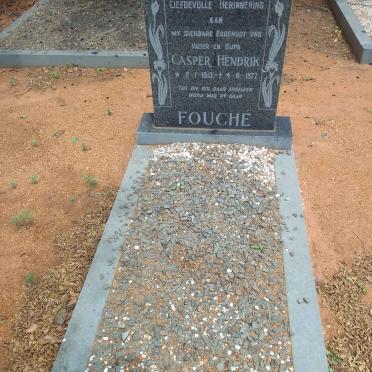 FOUCHÉ Casper Hendrik 1913-1977