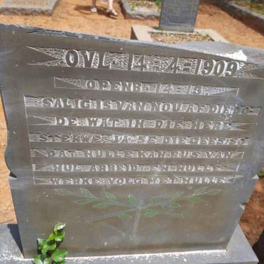 FOURIE Willem Jacobus 1829-1909