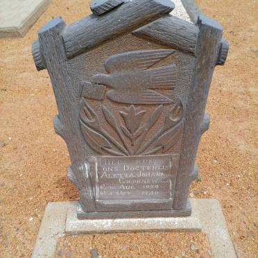 GROENEWALD Aletta Johanna 1939-1940