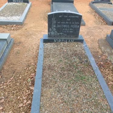 JORDAAN Jacobus Hosia 1914-1990