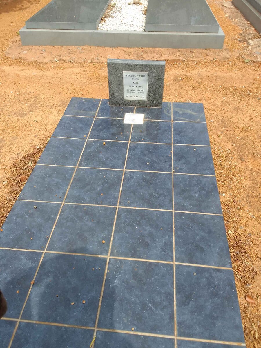 KRUGER Hermanus Phillipus :: KRUGER Hermanus Phillipus