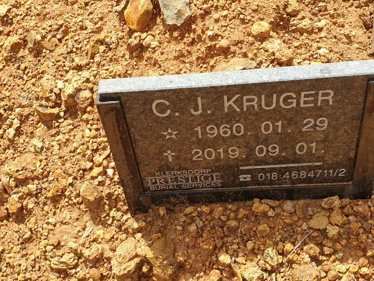 KRUGER C.J. 1960-2019
