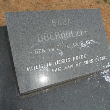 OBERHOLZER Baba 1978-1978